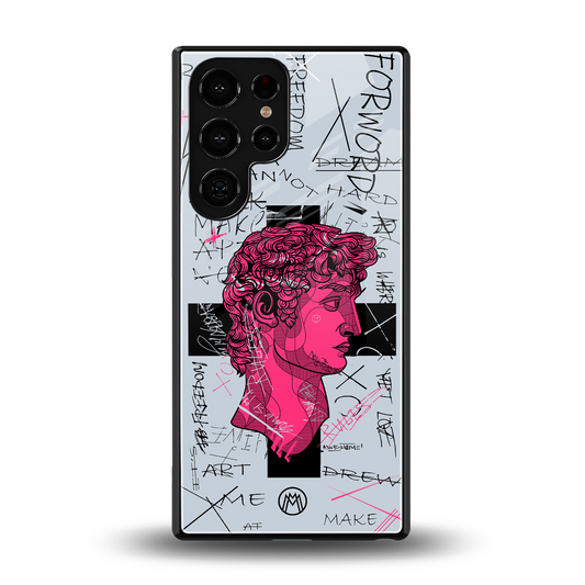 lost in reality david back phone cover | glass case for samsung galaxy s25 ultra