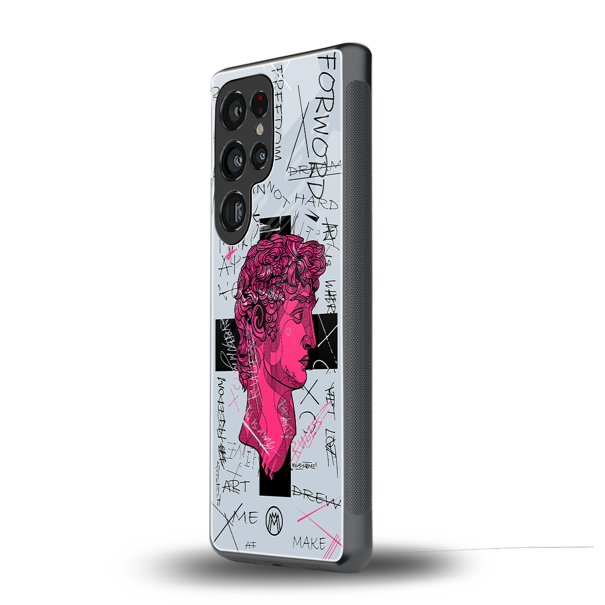lost in reality david back phone cover | glass case for samsung galaxy s25 ultra