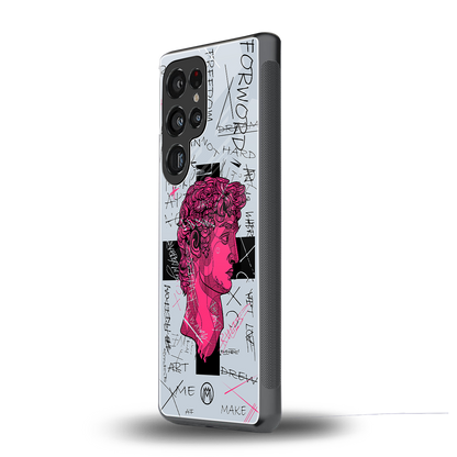 lost in reality david back phone cover | glass case for samsung galaxy s25 ultra