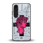 lost in reality david back phone cover | glass case for samsung galaxy s25