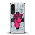 lost in reality david back phone cover | glass case for samsung galaxy s24 fe