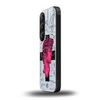 lost in reality david back phone cover | glass case for samsung galaxy s24