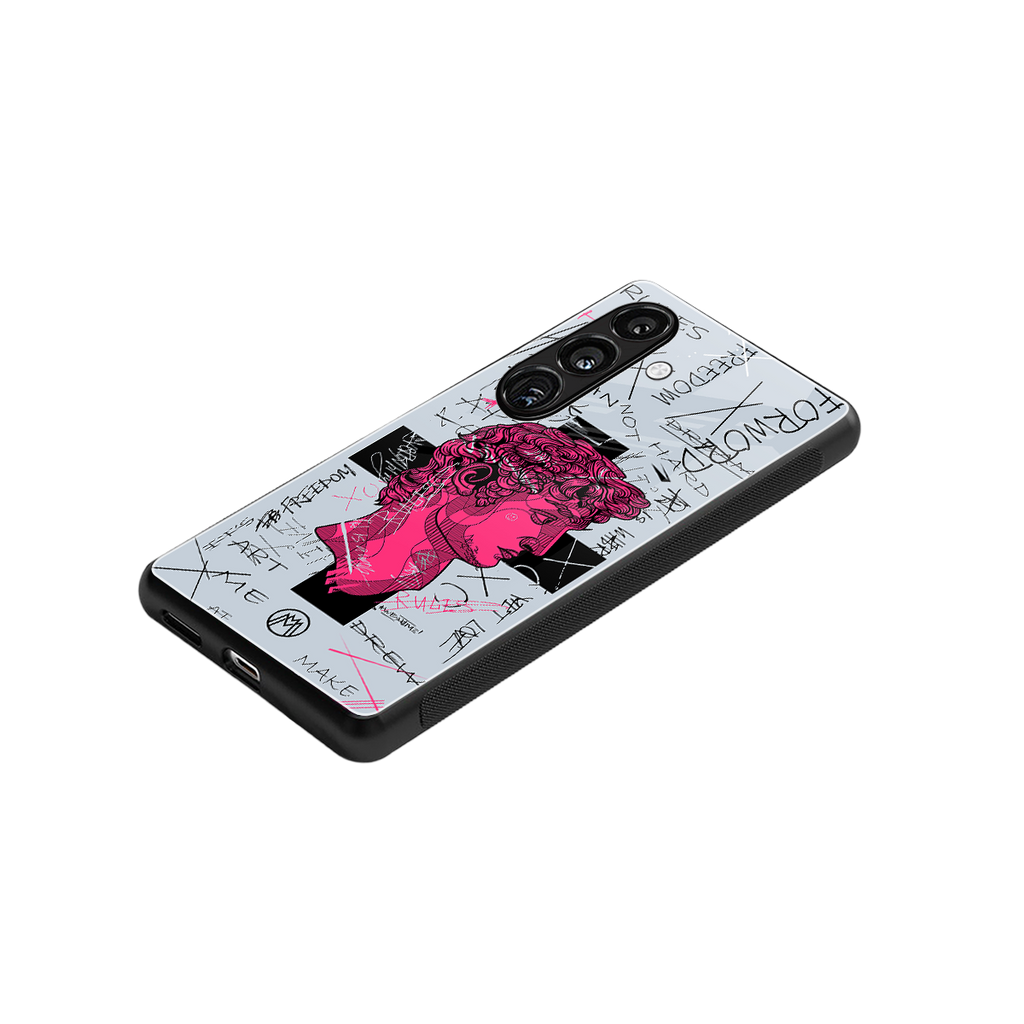 lost in reality david back phone cover | glass case for samsung galaxy s25