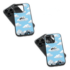 Trendy Glass Back Mobile Case for iPhone, Samsung, Redmi, OnePlus, Google Pixel, Motorola