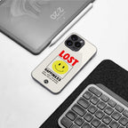 lost happiness back phone cover | glass case for oneplus nord ce 4