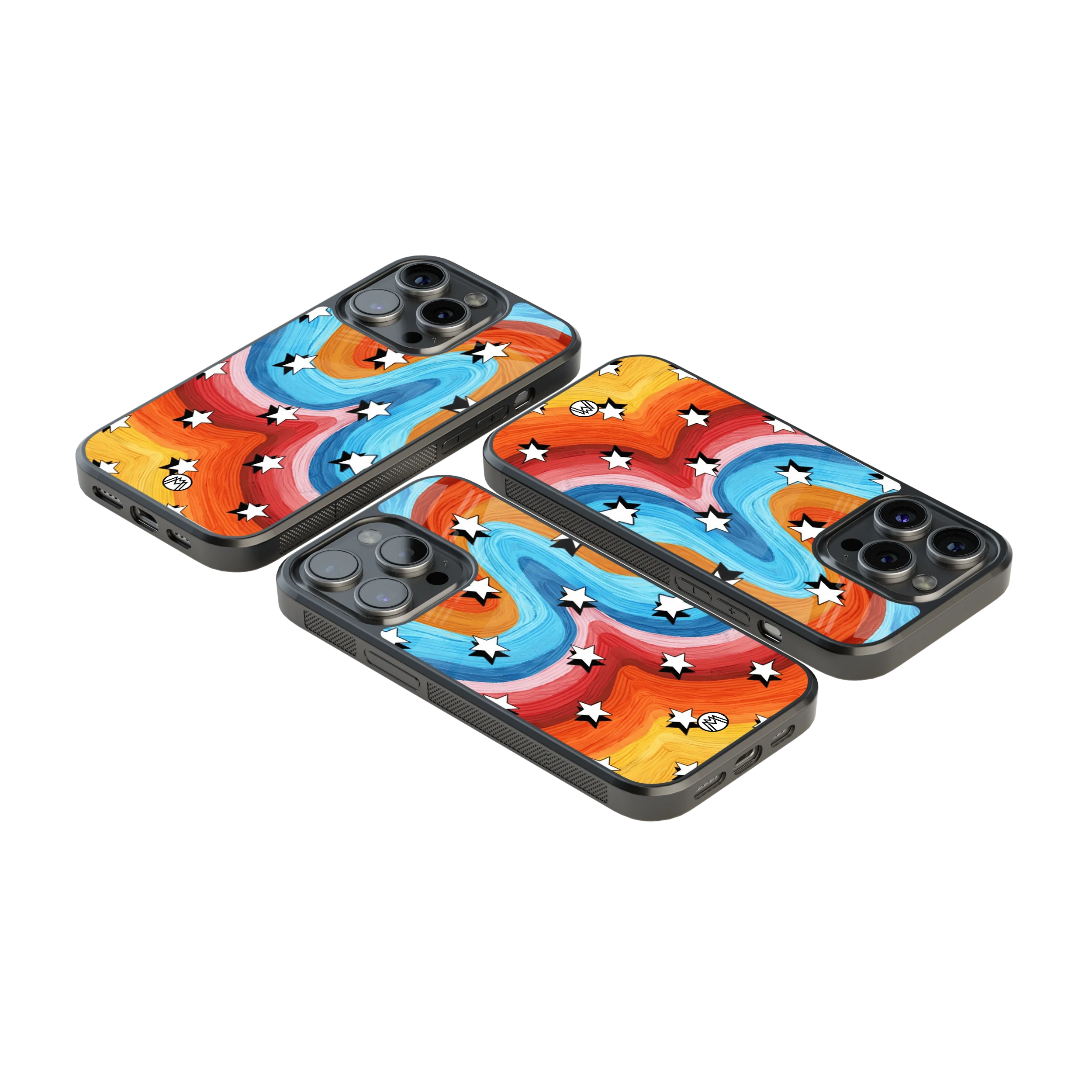 Luxury Glass Back Mobile Cover for iPhone, Samsung Galaxy, OnePlus, Pixel, Redmi & More