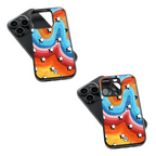 Trendy Glass Back Mobile Case for iPhone, Samsung, Redmi, OnePlus, Google Pixel, Motorola