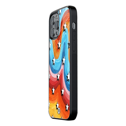 Slim Glass Back Phone Case for Multiple Brands – iPhone, Samsung, Redmi, OnePlus, Oppo, Vivo
