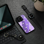 lost in paradise grape edition back phone cover | glass case for iphone 15 pro