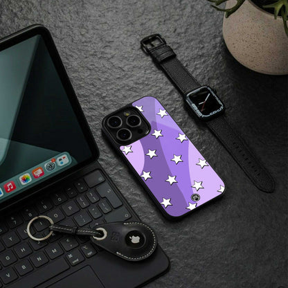 lost in paradise grape edition back phone cover | glass case for iphone 13 mini