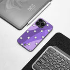 lost in paradise grape edition back phone cover | glass case for iphone 15 pro