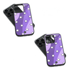 Trendy Glass Back Mobile Case for iPhone, Samsung, Redmi, OnePlus, Google Pixel, Motorola