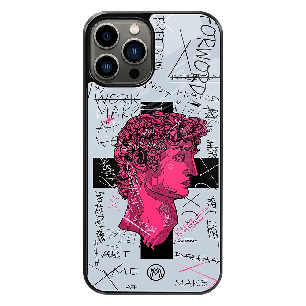 Premium Glass Back Mobile Phone Cover for iPhone, Samsung, OnePlus, Google Pixel, Redmi, Oppo, Vivo & Realme