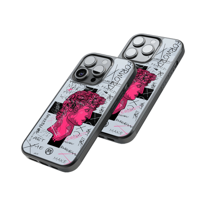Protective Glass Back Phone Case Compatible with iPhone, Samsung, OnePlus, Pixel & More