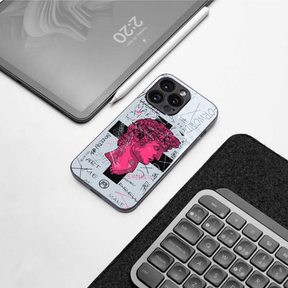 lost in reality david back phone cover | glass case for iphone 13 mini