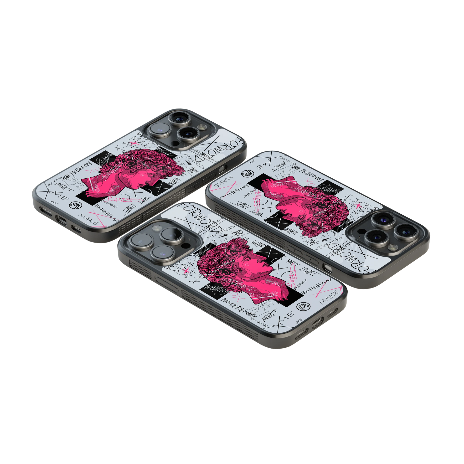 Luxury Glass Back Mobile Cover for iPhone, Samsung Galaxy, OnePlus, Pixel, Redmi & More