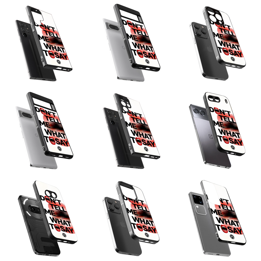 Durable Glass Back Mobile Case for iPhone, Samsung, OnePlus, Google Pixel, Redmi, Vivo, Oppo