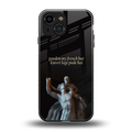 louvre back phone cover | glass case for iphone 13 mini
