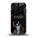 louvre back phone cover | glass case for iphone 14