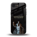 louvre back phone cover | glass case for iphone 16e