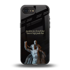 louvre back phone cover | glass case for iphone 16e