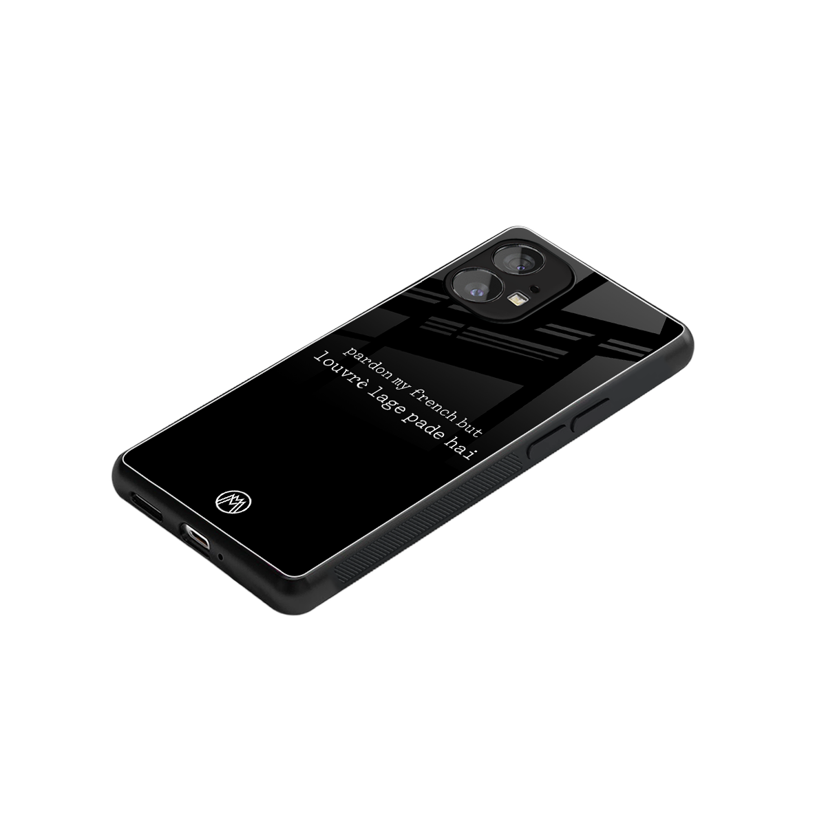 louvre lage pade hai back phone cover | glass case for nothing phone 1