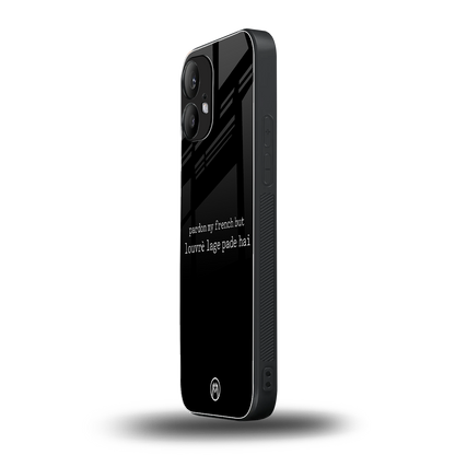 louvre lage pade hai back phone cover | glass case for nothing phone 2