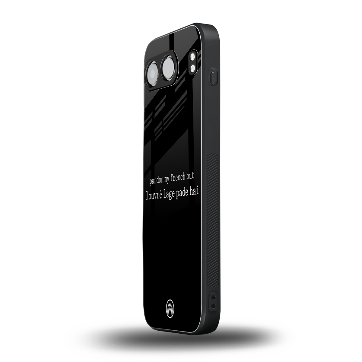 louvre lage pade hai back phone cover | glass case for oneplus nord 4