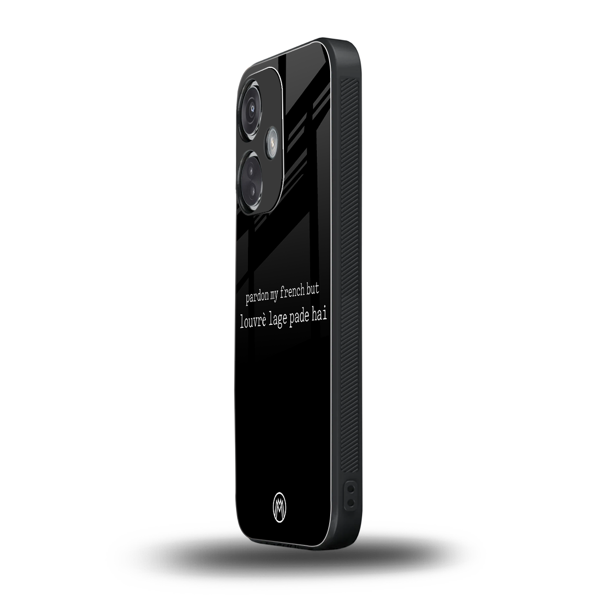 louvre lage pade hai back phone cover | glass case for oneplus nord ce 3