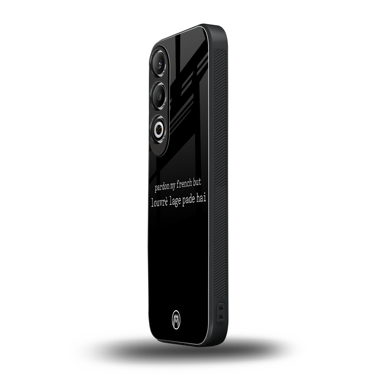 louvre lage pade hai back phone cover | glass case for oneplus nord ce 4