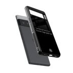 louvre lage pade hai back phone cover | glass case for google pixel 6 pro