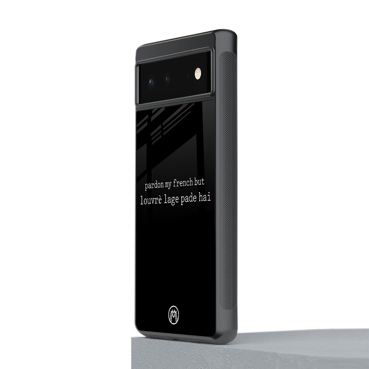 louvre lage pade hai back phone cover | glass case for Google Pixel 6A