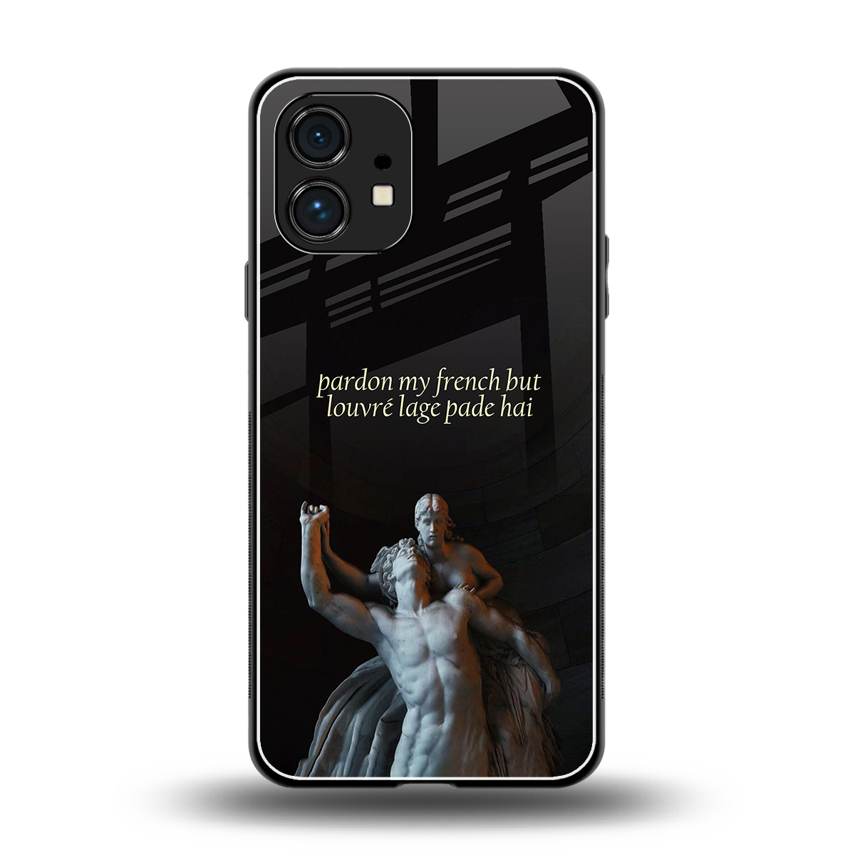 louvre back phone cover | glass case for nothing phone 1