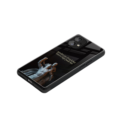 louvre back phone cover | glass case for nothing phone 1