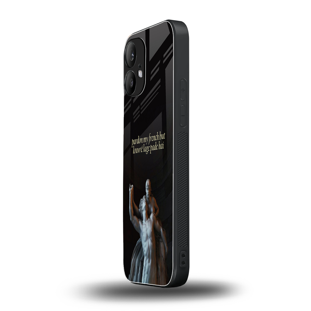 louvre back phone cover | glass case for nothing phone 2