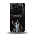 louvre back phone cover | glass case for oneplus nord 4