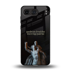louvre back phone cover | glass case for oneplus nord 4