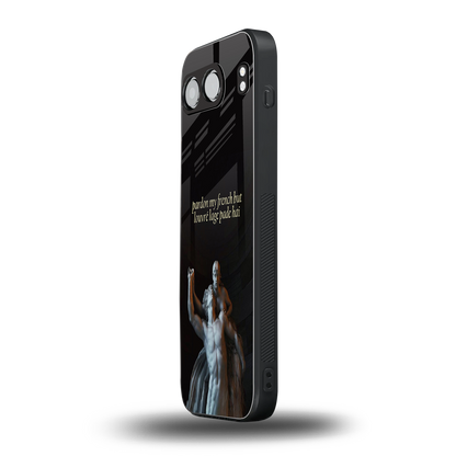 louvre back phone cover | glass case for oneplus nord 4