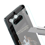 louvre back phone cover | glass case for oneplus nord 4