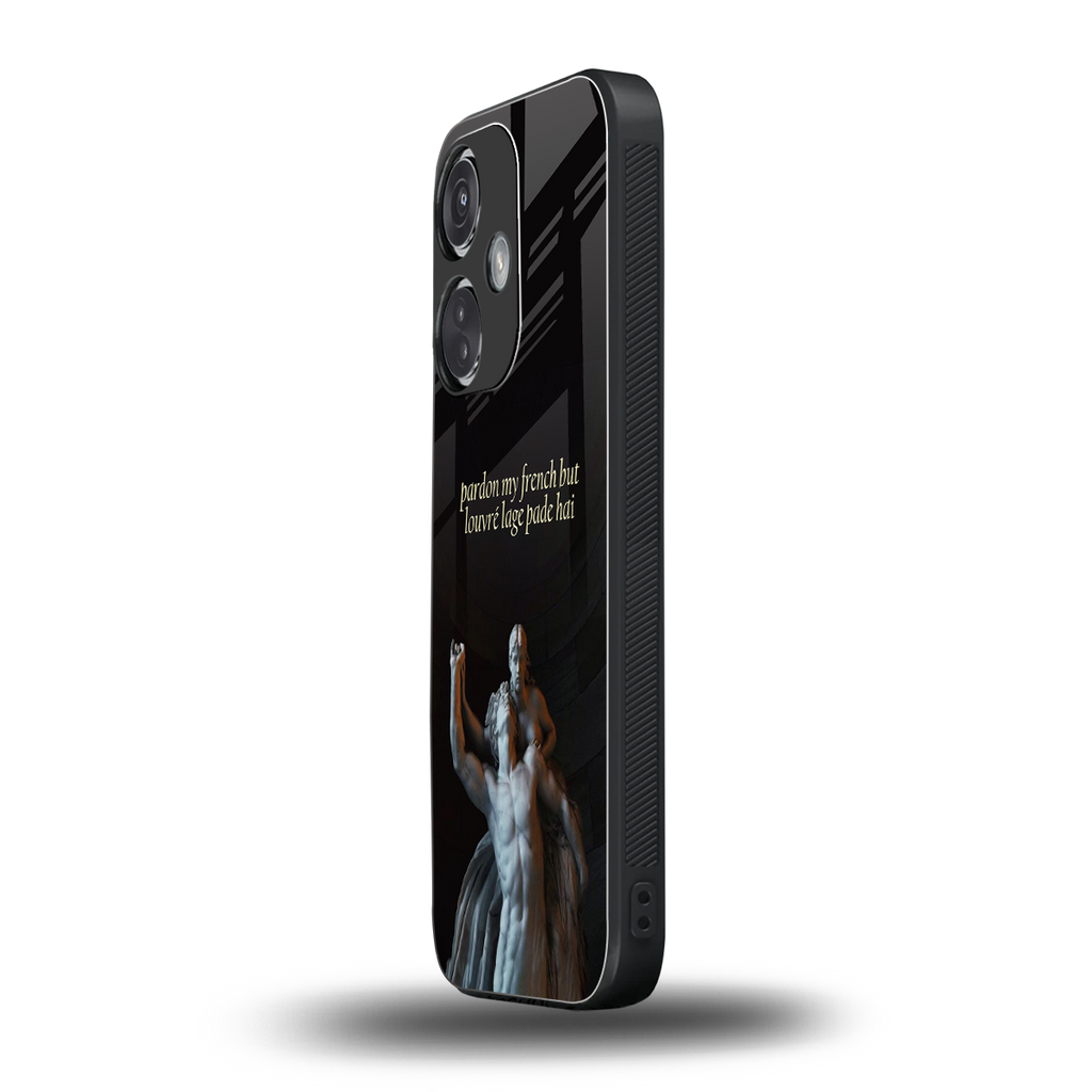 louvre back phone cover | glass case for oneplus nord ce 3