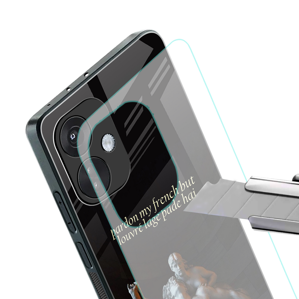 louvre back phone cover | glass case for oneplus nord ce 3