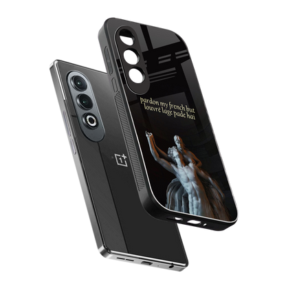 louvre back phone cover | glass case for oneplus nord ce 4