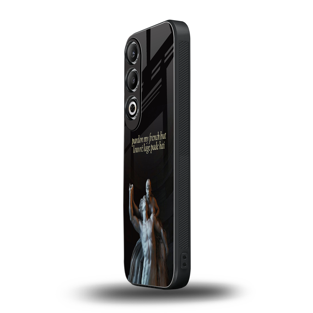 louvre back phone cover | glass case for oneplus nord ce 4