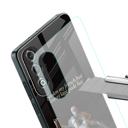 louvre back phone cover | glass case for oneplus nord ce 4