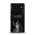 louvre back phone cover | glass case for Google Pixel 6A