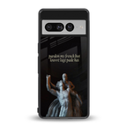 louvre back phone cover | glass case for google pixel 7 pro