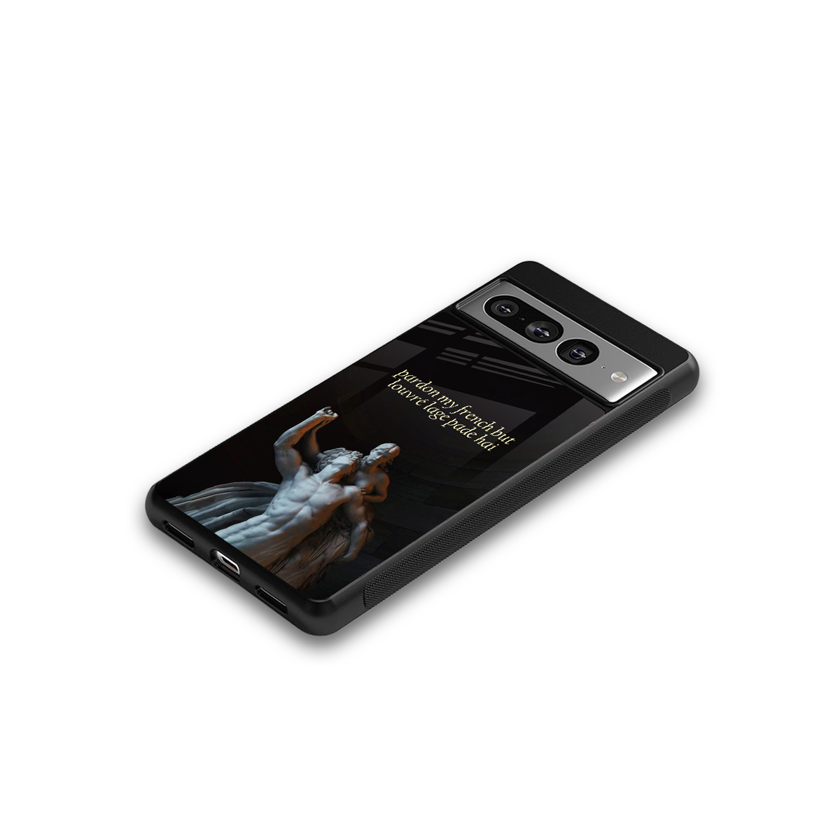 louvre back phone cover | glass case for google pixel 7 pro