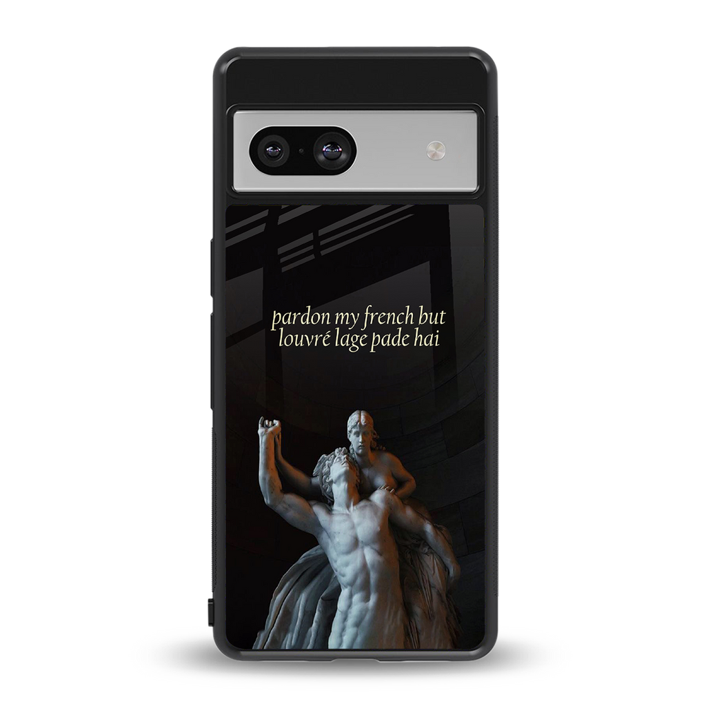 louvre back phone cover | glass case for Google Pixel 7
