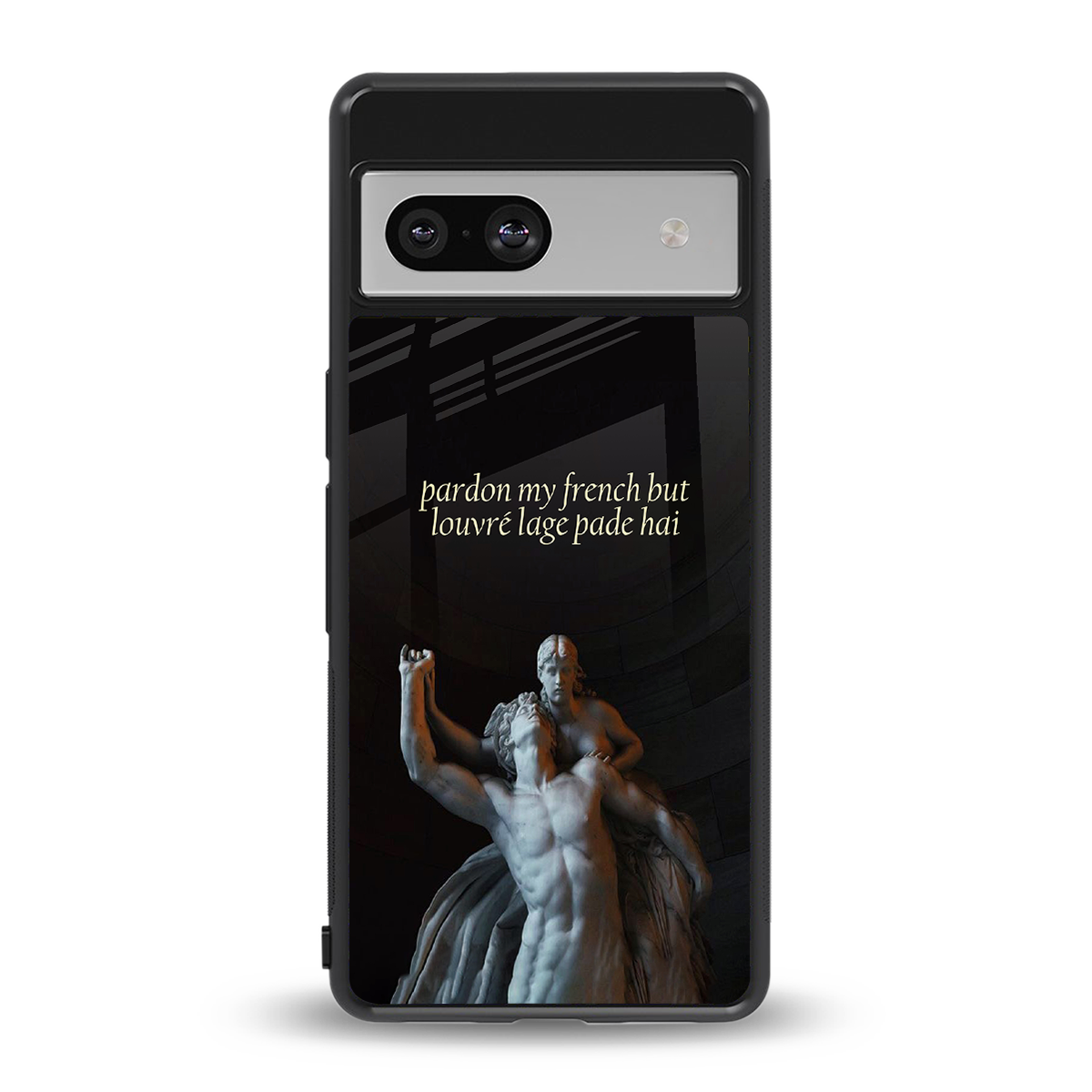 louvre back phone cover | glass case for Google Pixel 7A