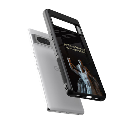 louvre back phone cover | glass case for Google Pixel 7